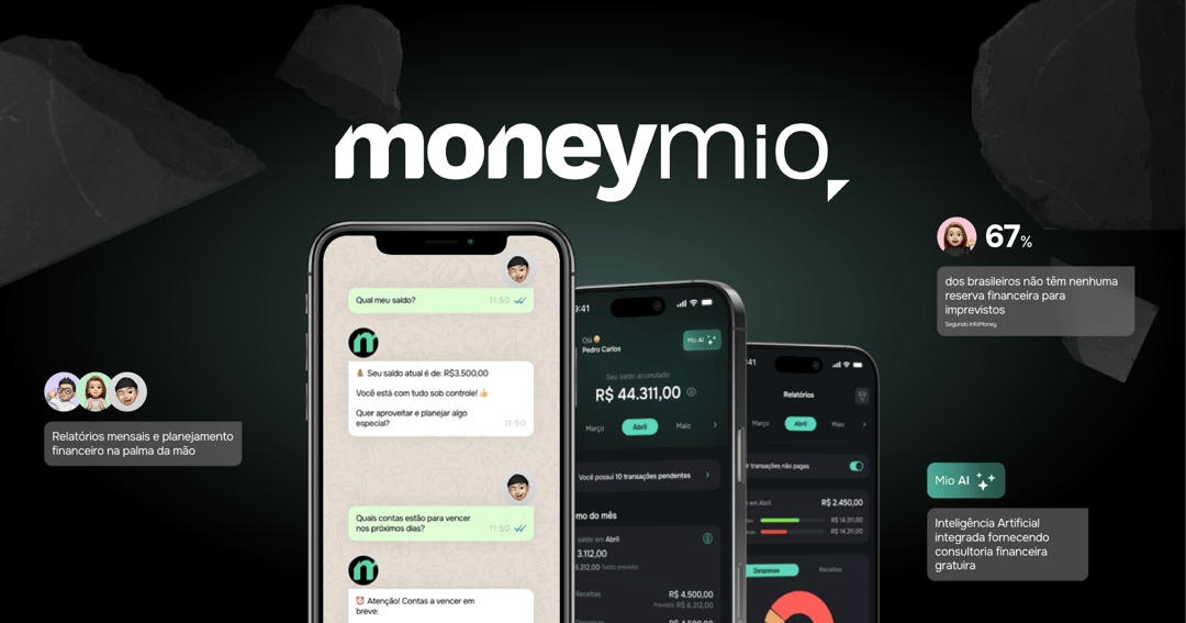 MoneyMio - Simplifying Finance website homepage built with Framer