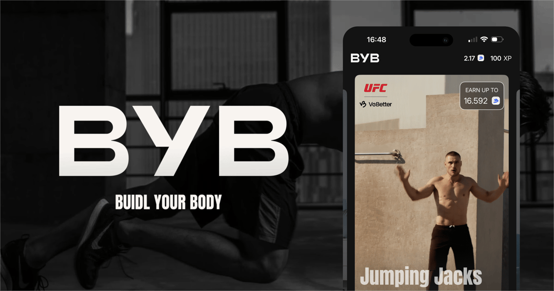 BYB website homepage built with Framer