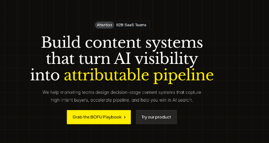 Bofu website homepage built with Framer