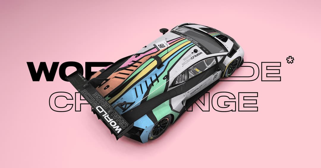 Worldwide Challenge – Simracing website homepage built with Framer
