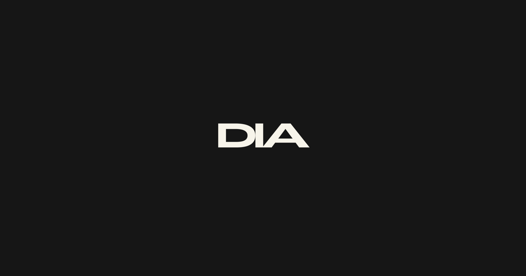 dia website homepage built with Framer