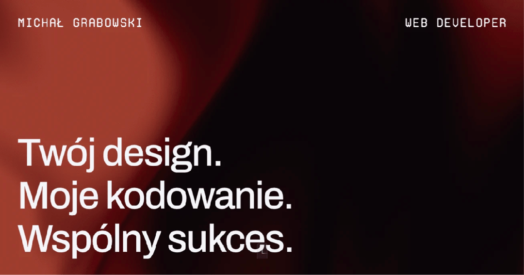 Web Developer for agencies  website homepage built with Framer