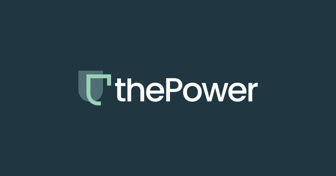 thepower website homepage built with Framer
