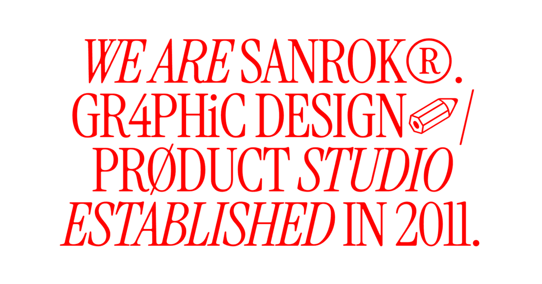 sanrokstudio.com website homepage built with Framer