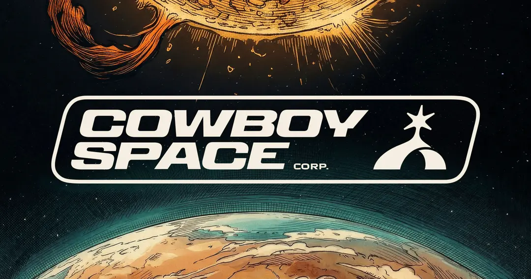 Cowboy Space website homepage built with Framer