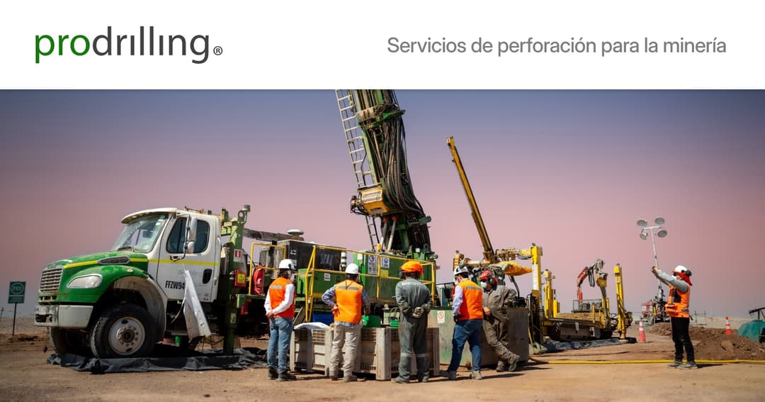 Prodrilling website homepage built with Framer