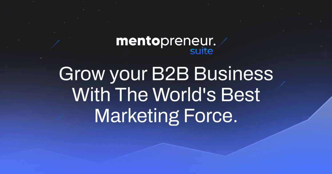Mentopreneur Suite website homepage built with Framer