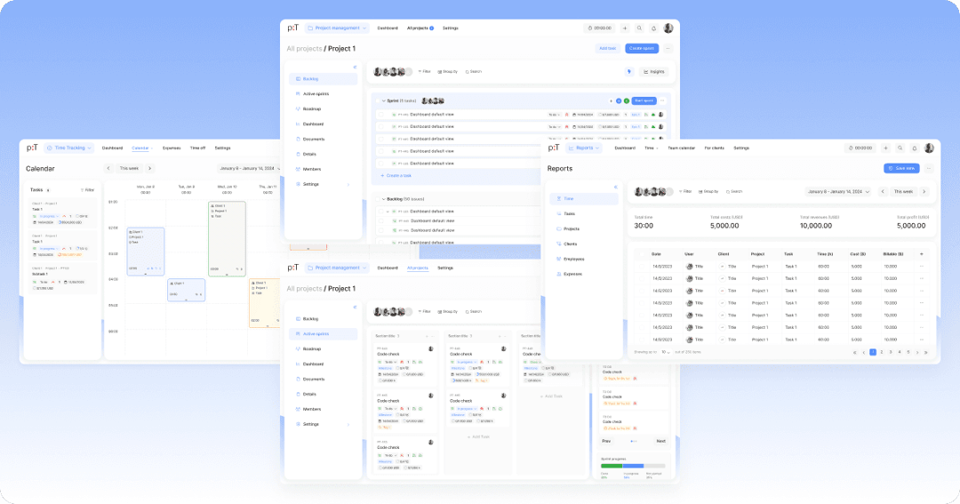 primatime website homepage built with Framer