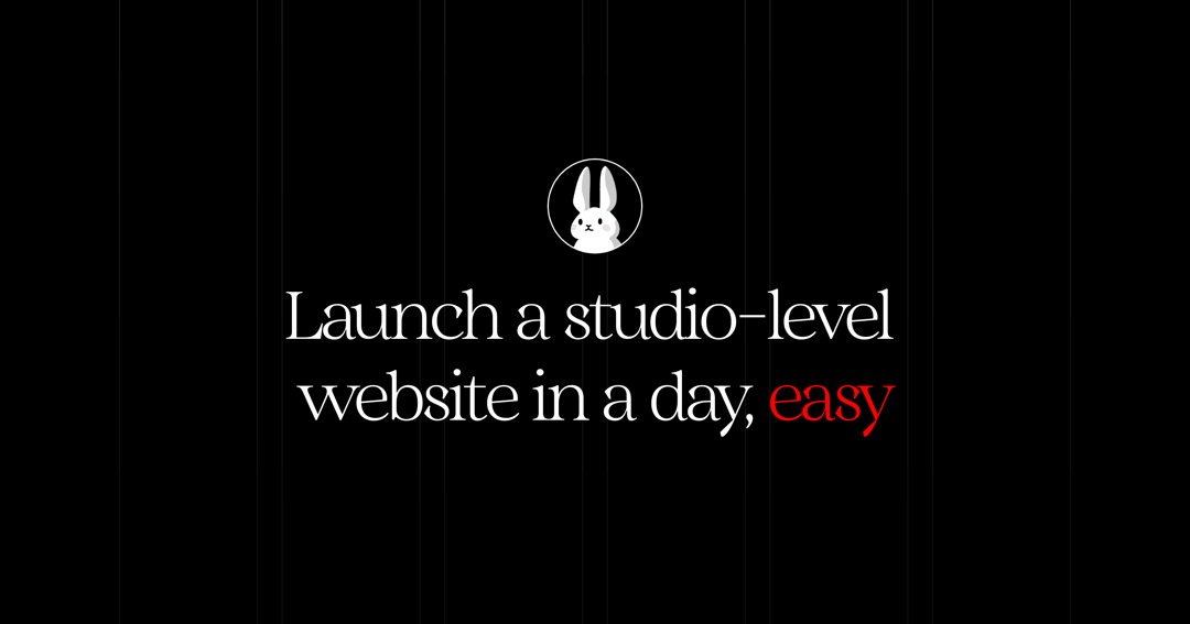 Easyfast website homepage built with Framer