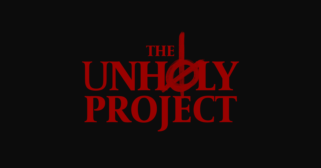 The Unholy Project website homepage built with Framer
