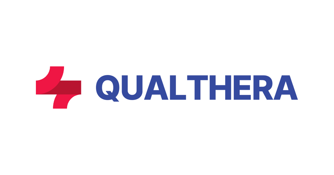 Qualthera website homepage built with Framer
