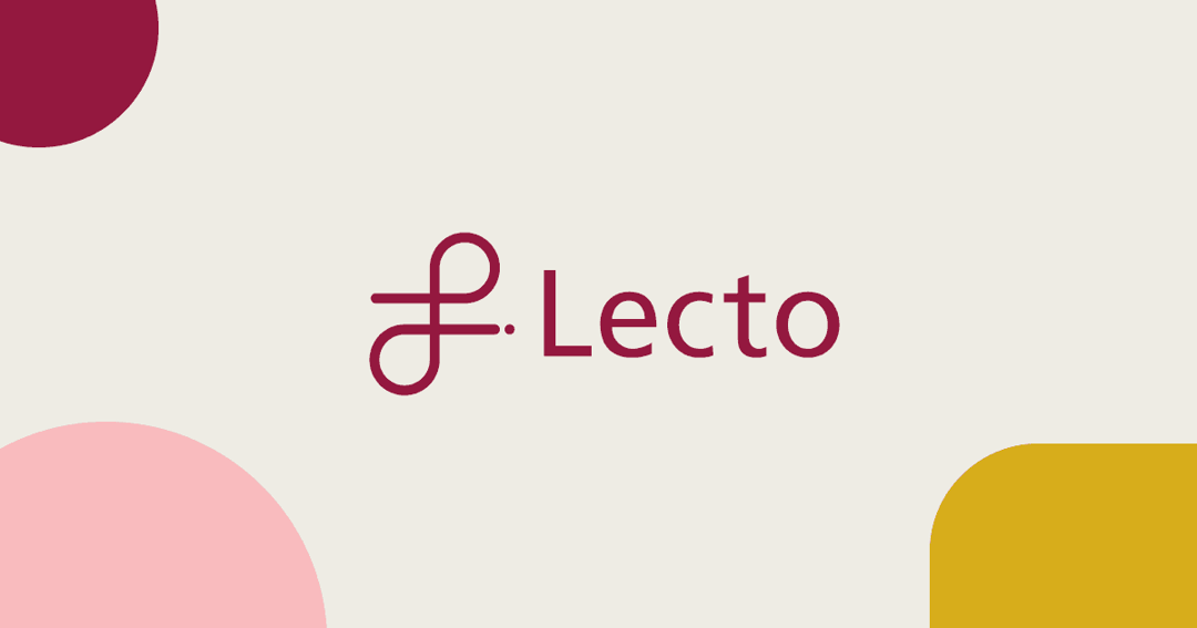 lecto website homepage built with Framer