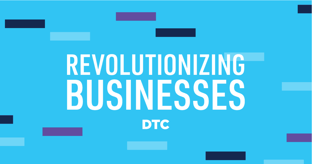 dtc website homepage built with Framer