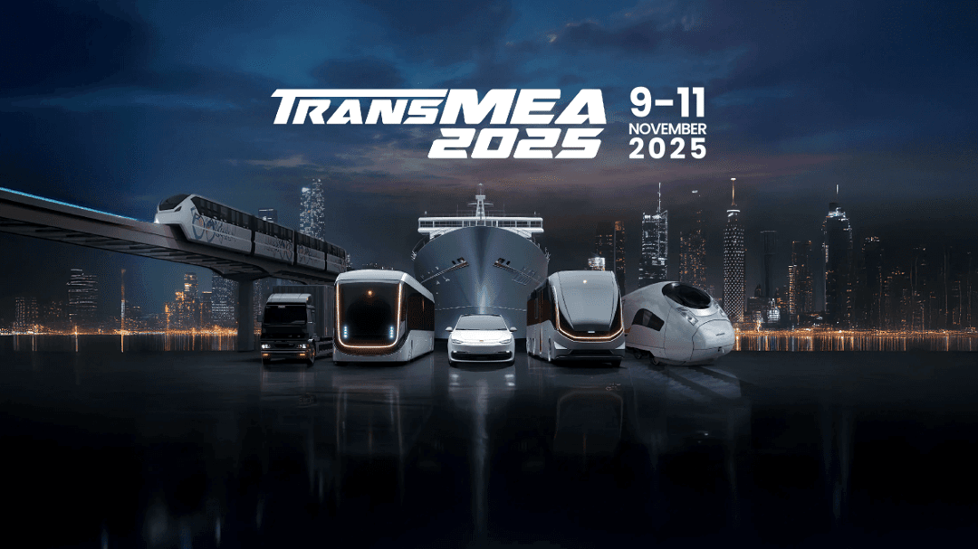 TransMEA Expo website homepage built with Framer