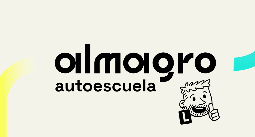 Autoescuela Almagro website homepage built with Framer