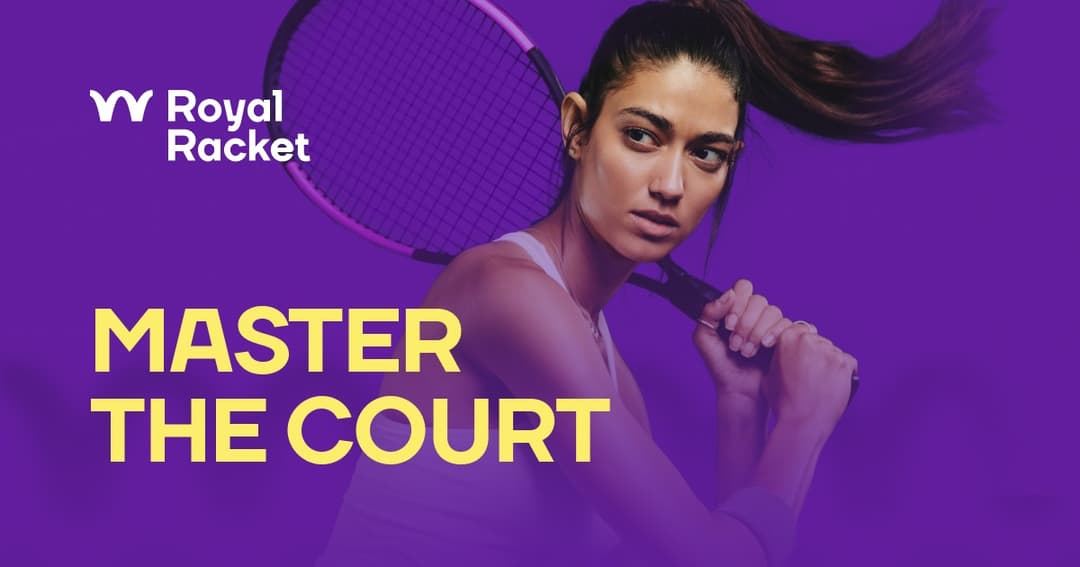 Royal Racket website homepage built with Framer