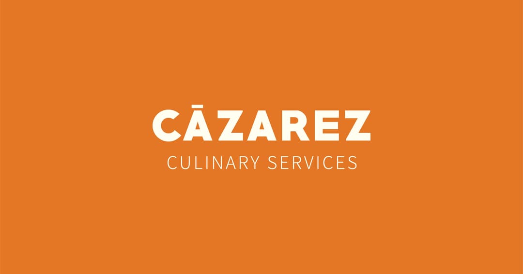 Chef Cázarez website homepage built with Framer