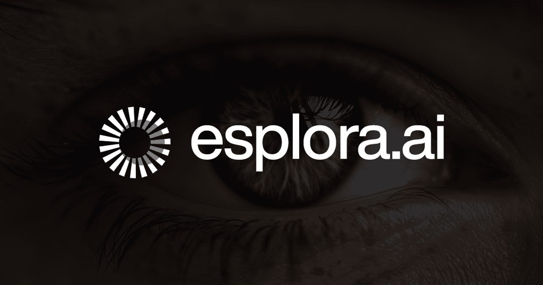Esplora AI - Vision Intelligence website homepage built with Framer