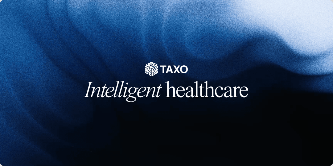 Taxo website homepage built with Framer
