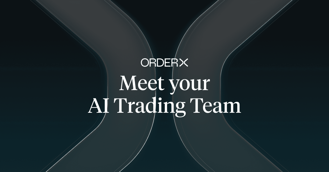 OrderX - AI Trading Terminal website homepage built with Framer
