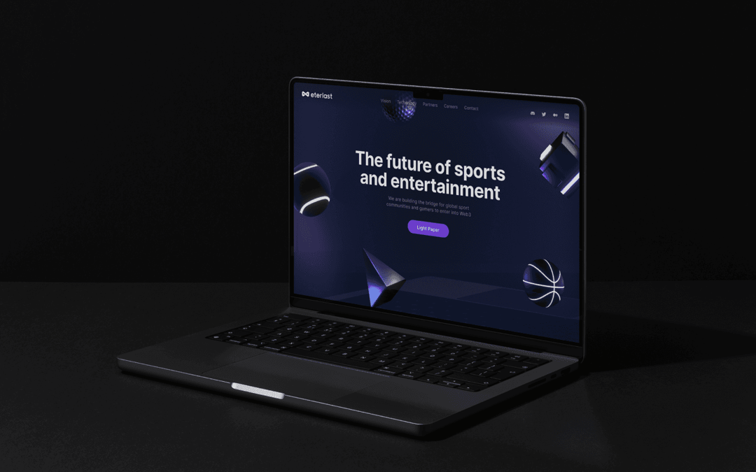 Fab Design website homepage built with Framer