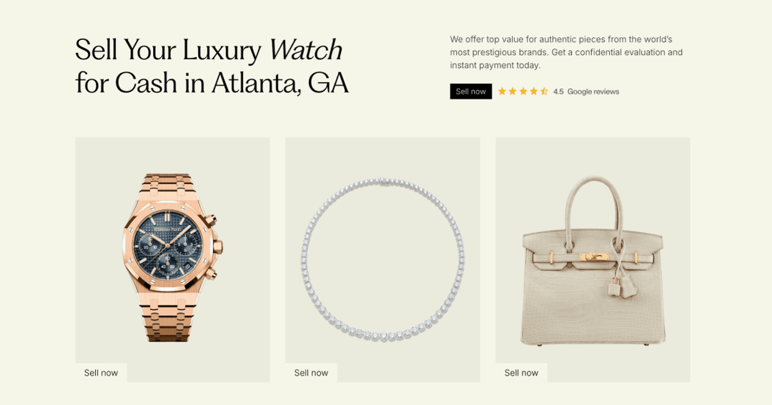Antwerp Diamond Store website homepage built with Framer