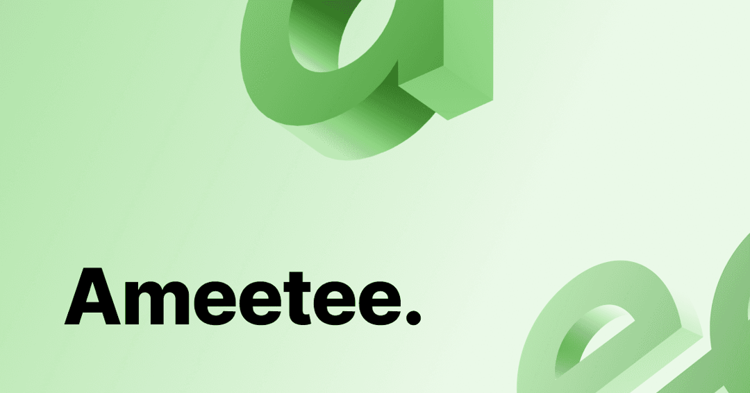 Fintech Platform Website - Ameetee website homepage built with Framer