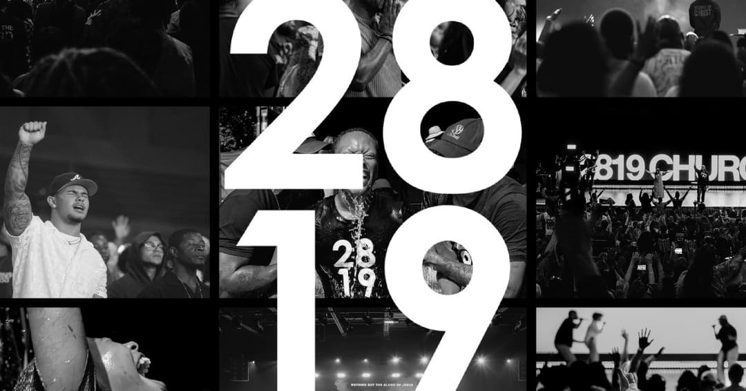 2819church.org website homepage built with Framer