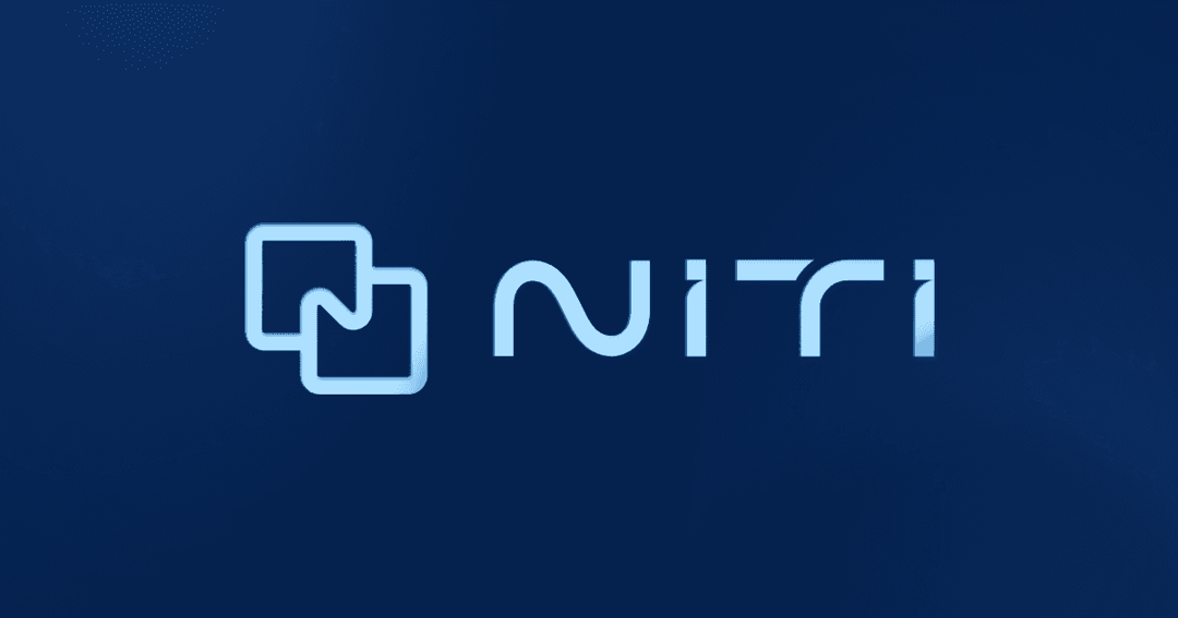 NiTi  website homepage built with Framer