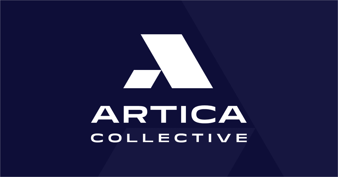 Artica Collective website homepage built with Framer