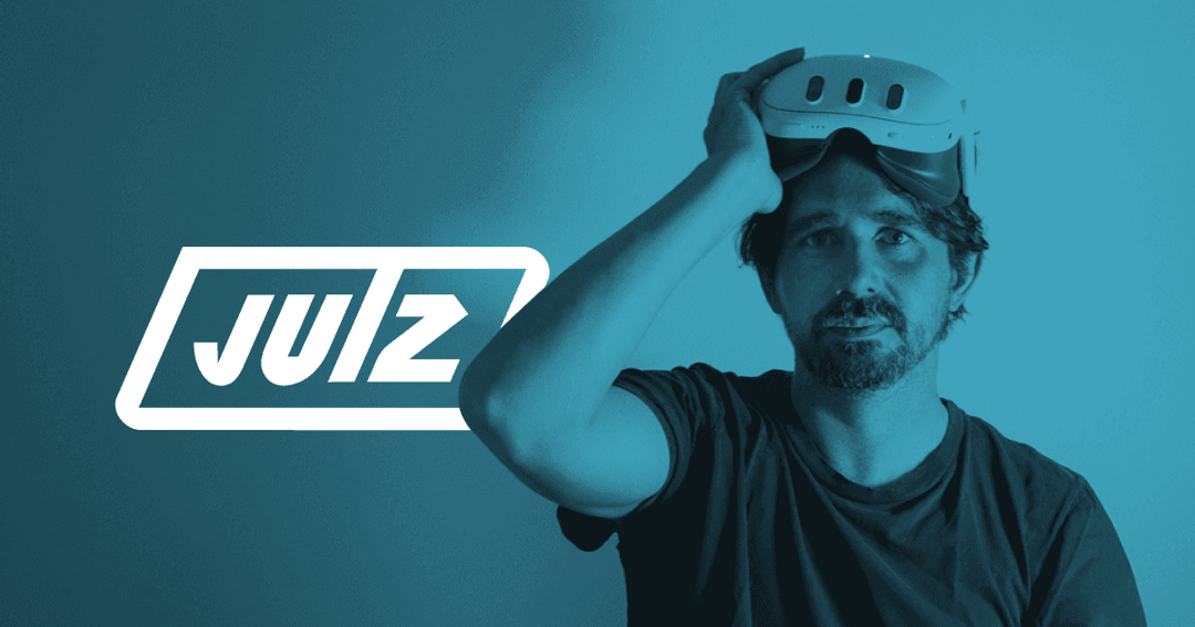 Julz Creative website homepage built with Framer