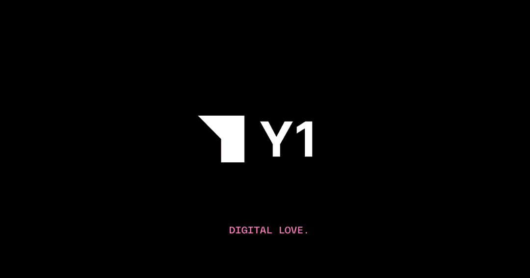 y1 website homepage built with Framer