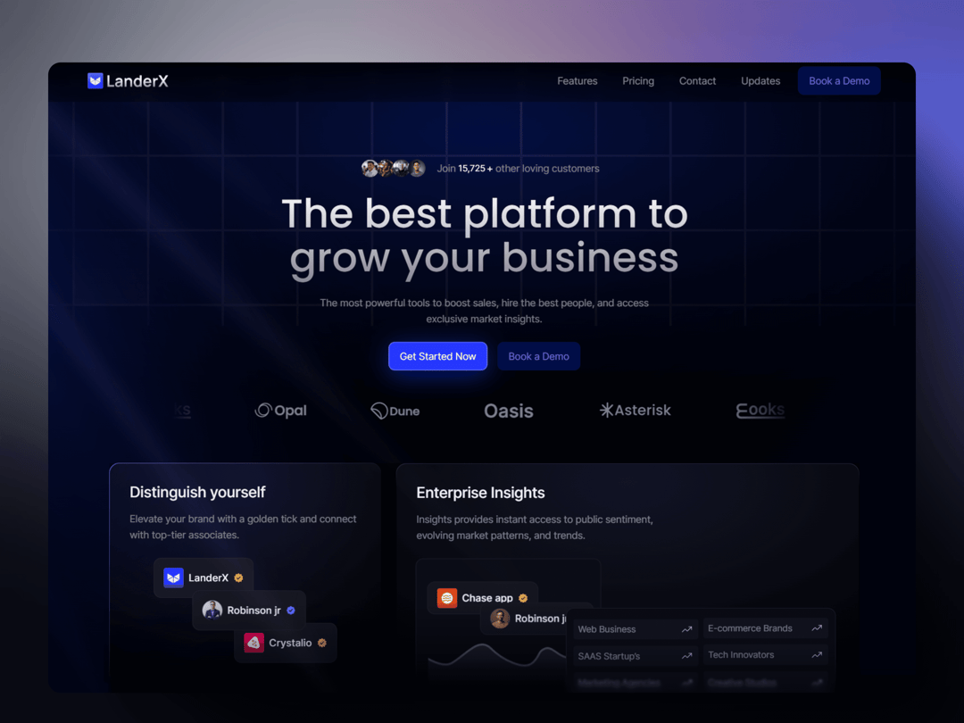 ecotechfinancesystems.com website homepage built with Framer