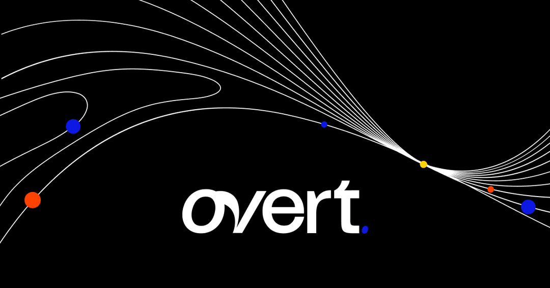 Overt Studio website homepage built with Framer