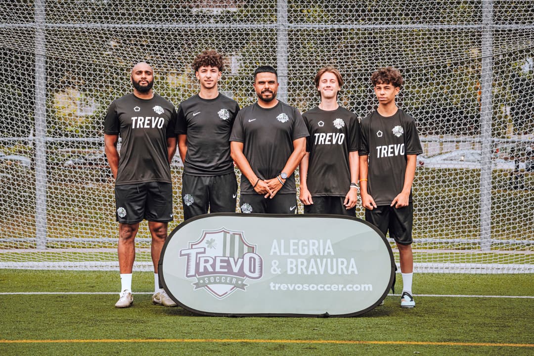 Trevosoccer website homepage built with Framer