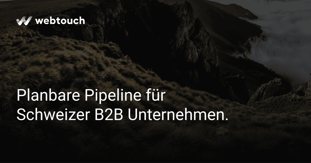 webtouch website homepage built with Framer