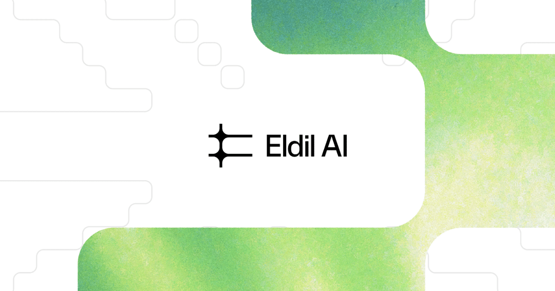 Eldil AI website homepage built with Framer