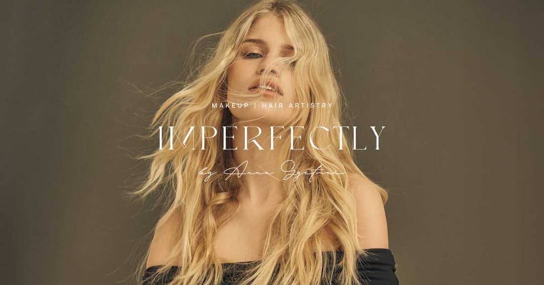 Imperfectly - Personal Brand website homepage built with Framer