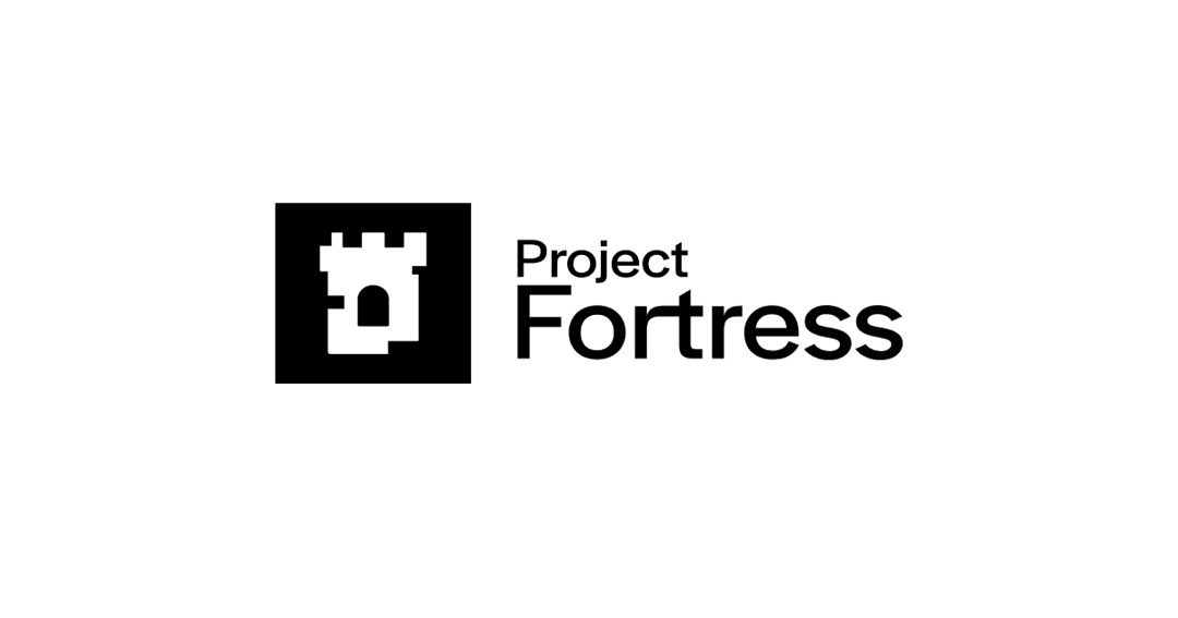 Project Fotress website homepage built with Framer