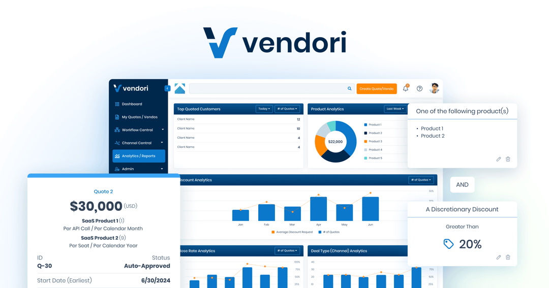 Vendori website homepage built with Framer
