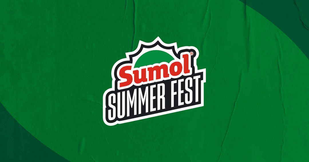 Sumol Summer Fest website homepage built with Framer