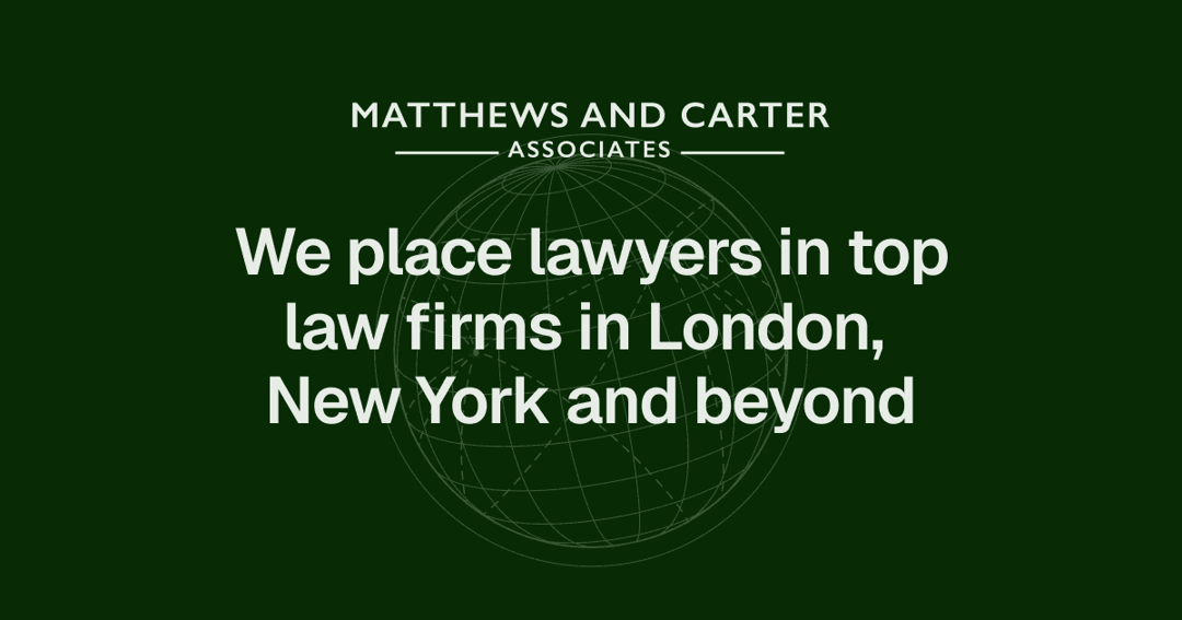 Matthews and Carter Associates website homepage built with Framer