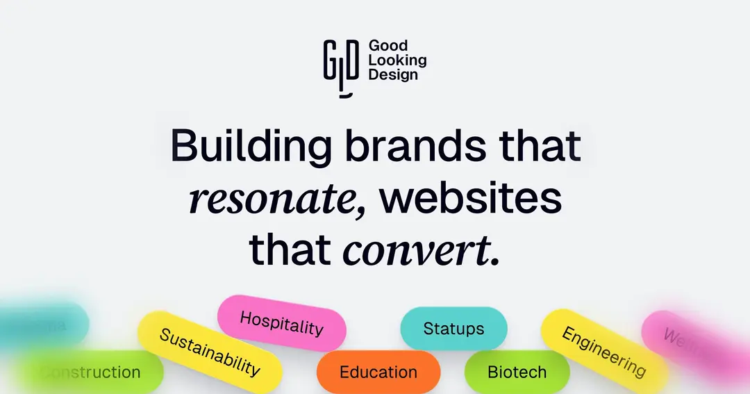 good looking design website homepage built with Framer