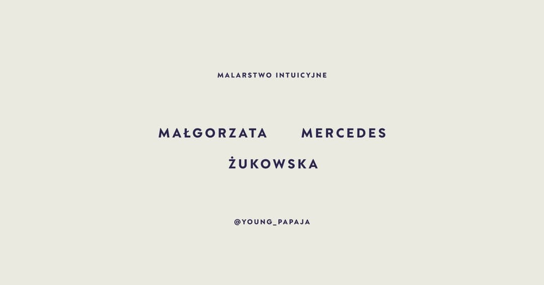 Malgorzata Mercedes Zukowska website homepage built with Framer