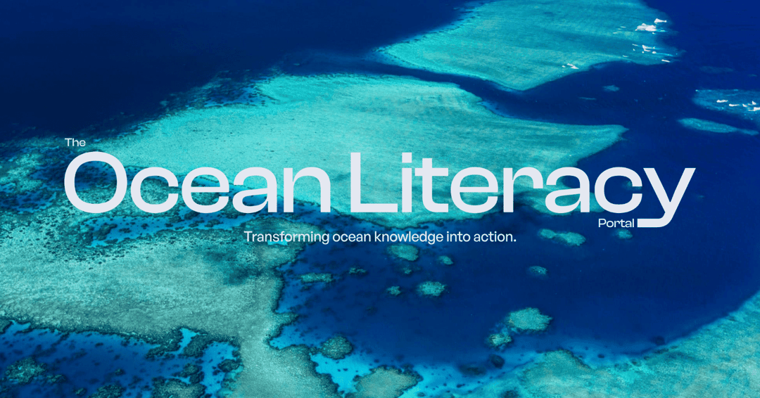 oceanliteracy website homepage built with Framer
