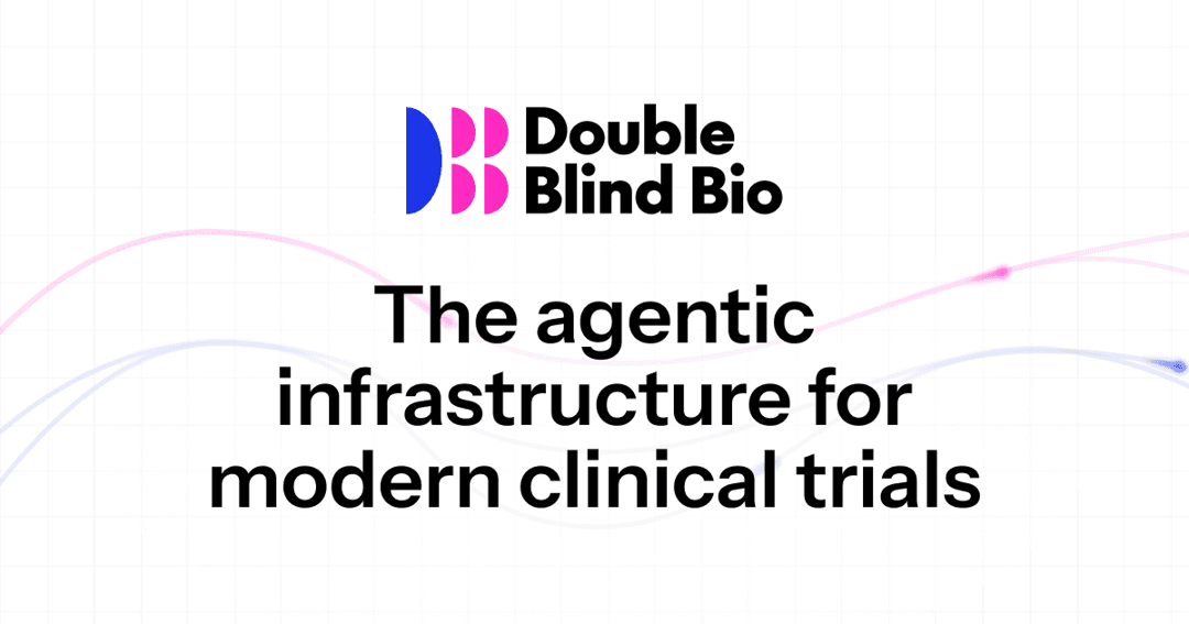 Double Blind Bio website homepage built with Framer