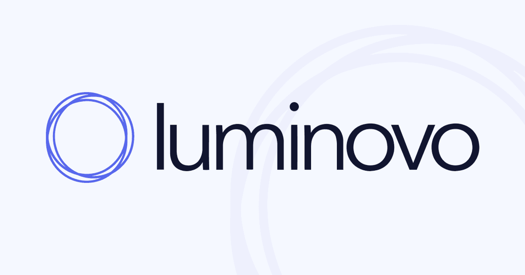 Luminovo  website homepage built with Framer