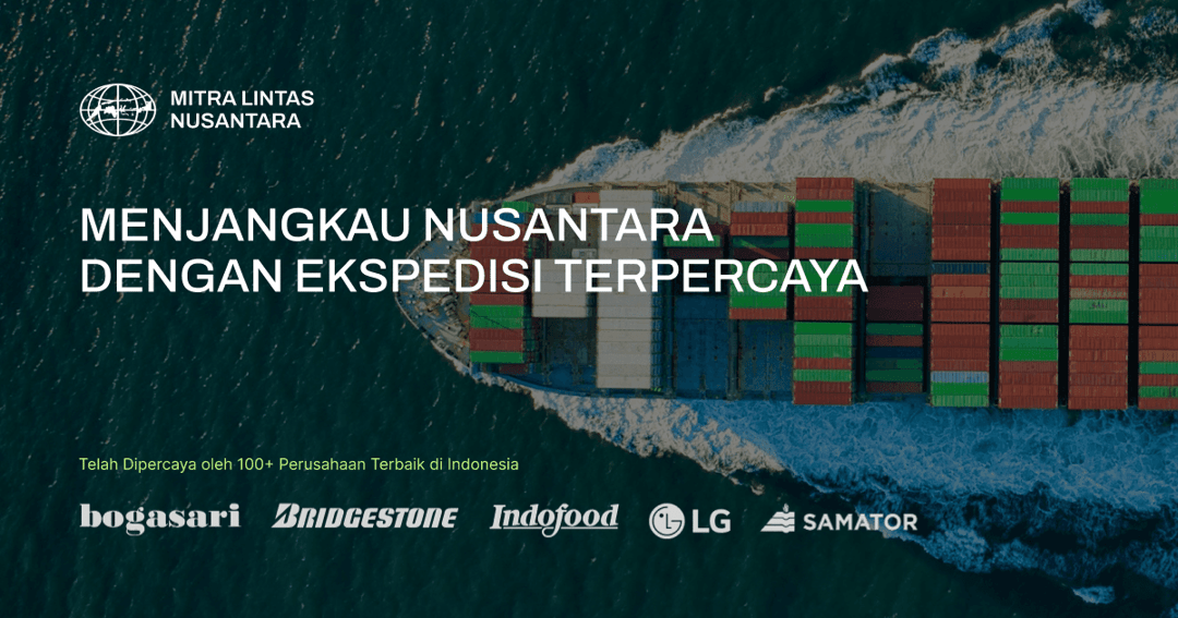 PT Mitra Lintas Nusantara website homepage built with Framer