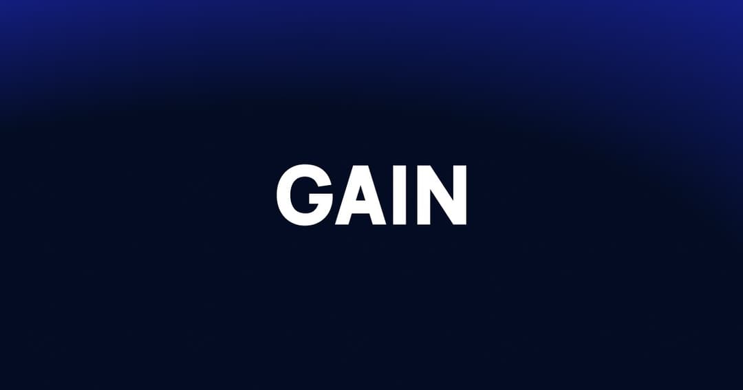 GAIN Financial Group website homepage built with Framer