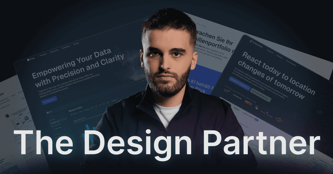 Sabri Hakuli website homepage built with Framer